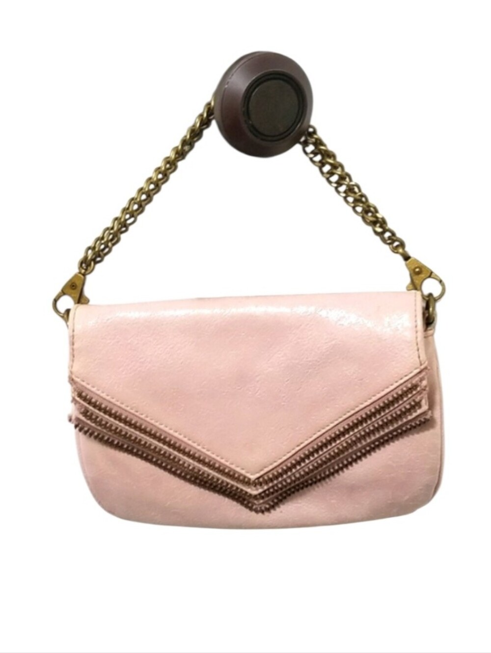Matt & Nat Blush Pink Chain-Handle Clutch